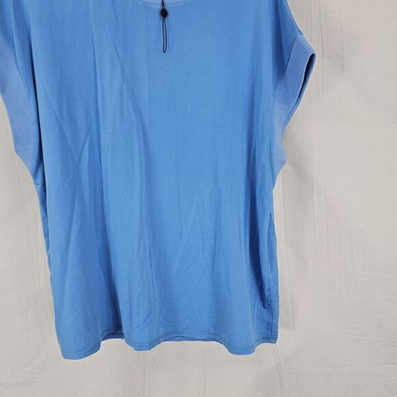 HALE BOB Azalea Solid TopIN BLUE WOMEN'S SIZE LARGE NWOT - Picture 4 of 7